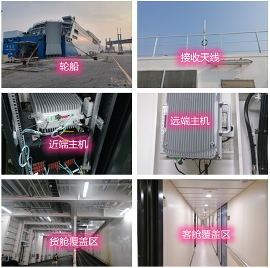  大城海上游轮轮船渔船覆盖案例